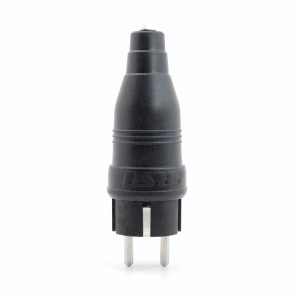 ERSO-indulux 2218 Vollgummi Schukostecker für Leitungen von 6-16mm Durchmesser