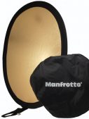 Manfrotto Avenger I3834 Oval Reflektor Silber/Gold (95cm x 70cm)